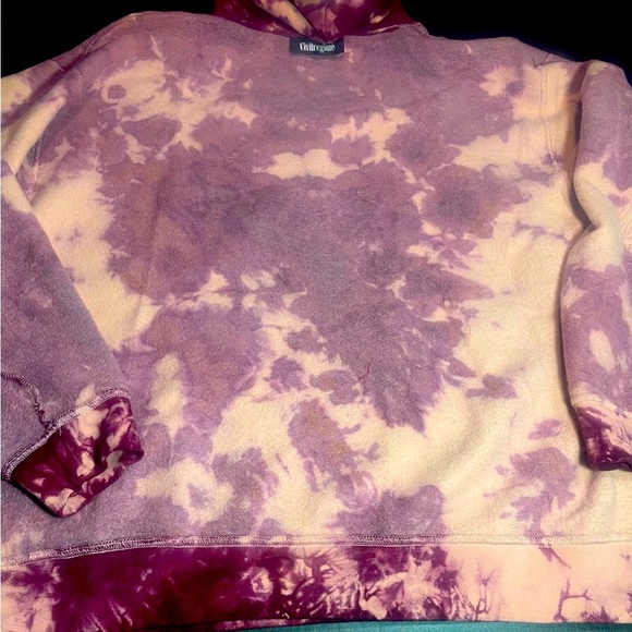 BNWT CIVIL REGIME CRANBERRY MARBLE WASH MEDIUM MENS UNISEX TIE DYE HOODIE - Picture 9 of 16